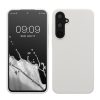 Kwmobile tok Samsung Galaxy A55 5G-hez, fehér, szilikon, KWM000021ME030C