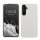 Kwmobile tok Samsung Galaxy A55 5G-hez, fehér, szilikon, KWM000021ME030C