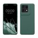 Kwmobile tok Motorola Edge 50 Pro-hoz, zöld, szilikon, KWM000022SN004C