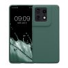Kwmobile tok Motorola Edge 50 Pro-hoz, zöld, szilikon, KWM000022SN004C