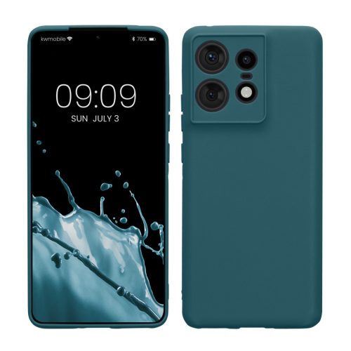 Kwmobile tok Motorola Edge 50 Pro-hoz, zöld, szilikon, KWM000022SO002C