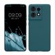 Kwmobile tok Motorola Edge 50 Pro-hoz, zöld, szilikon, KWM000022SO002C