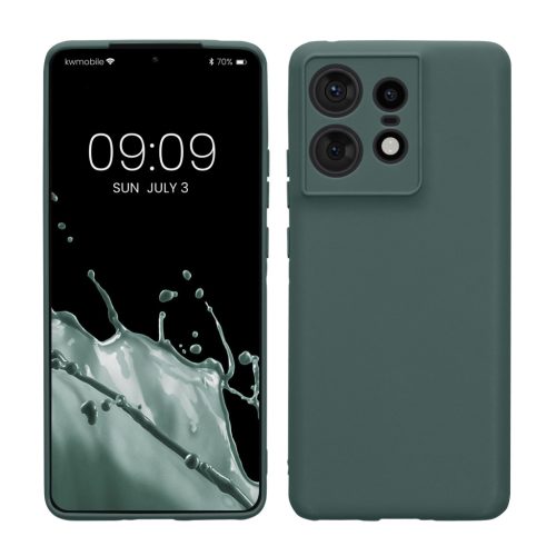 Kwmobile tok Motorola Edge 50 Pro-hoz, zöld, szilikon, KWM000022SO003C
