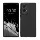 Kwmobile tok Motorola Edge 50 Fusion készülékhez, fekete, szilikon, KWM000022SR001C