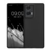 Kwmobile tok Motorola Edge 50 Fusion készülékhez, fekete, szilikon, KWM000022SR001C