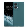 Kwmobile tok Motorola Edge 50 Fusion készülékhez, zöld, szilikon, KWM000022SR002C