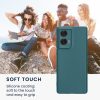 Kwmobile tok Motorola Edge 50 Fusion készülékhez, zöld, szilikon, KWM000022SR002C
