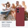 Kwmobile tok Motorola Edge 50 Fusion készülékhez, lila, szilikon, KWM000022SR004C