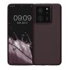 Kwmobile tok Xiaomi 13T/13T Pro-hoz, sötétlila, szilikon, KWM000020IW007C