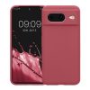 Kwmobile Google Pixel 8 tok, sötétrózsaszín, szilikon, KWM000020JF026C