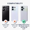 Kwmobile tok Xiaomi Redmi Note 13 Pro Plus 5G-hez, sötétzöld, szilikon, KWM000020KI007C