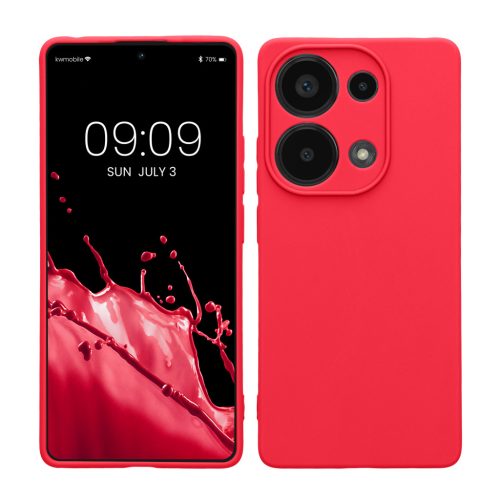 Kwmobile tok Xiaomi Redmi Note 13 Pro készülékhez, rózsaszín, szilikon, KWM000020LY011C