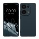 Kwmobile tok Xiaomi Redmi Note 13 Pro készülékhez, sötétzöld, szilikon, KWM000020LY013C