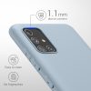 Kwmobile tok Samsung Galaxy A51 készülékhez, világoskék, szilikon, KWM000010YZ052C