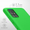 Kwmobile tok Samsung Galaxy A51 készülékhez, zöld, szilikon, KWM000010YZ055C