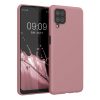Kwmobile tok Samsung Galaxy A12 készülékhez, világos rózsaszín, szilikon, KWM000012BL063C