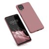 Kwmobile tok Samsung Galaxy A12 készülékhez, világos rózsaszín, szilikon, KWM000012BL063C