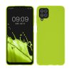 Kwmobile tok Samsung Galaxy A12 készülékhez, zöld, szilikon, KWM000012BL064C