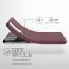 Kwmobile tok Samsung Galaxy S21 készülékhez, cseresznyevirág, szilikon, KWM000012BS047C