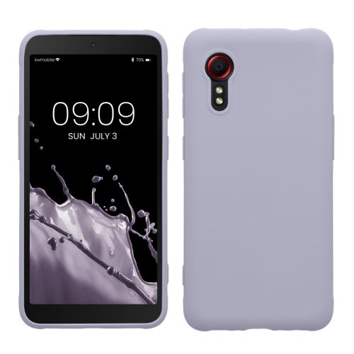 Kwmobile tok Samsung Galaxy Xcover 5-höz, világoslila, szilikon, KWM000012NV034C