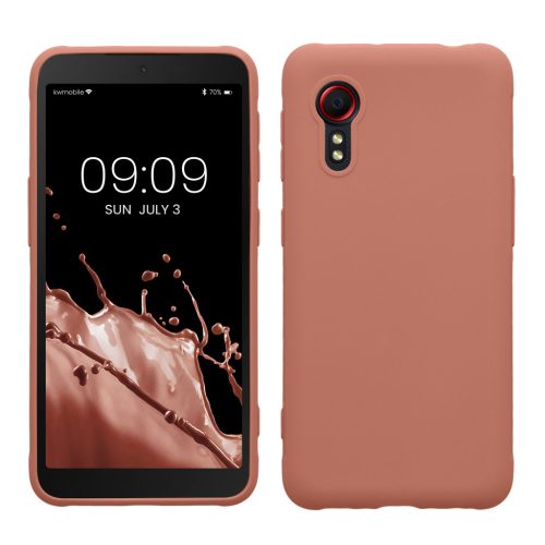 Kwmobile tok Samsung Galaxy Xcover 5-höz, rózsaszín, szilikon, KWM000012NV036C
