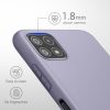 Kwmobile tok Samsung Galaxy A22 5G-hez, világoslila, szilikon, KWM0000138D036C