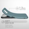 Kwmobile tok Samsung Galaxy A22 5G-hez, zöld, szilikon, KWM0000138D038C