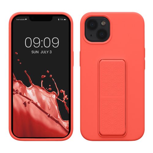 Kwmobile tok Apple iPhone 13-hoz, rózsaszín, szilikon, KWM000015VB009C