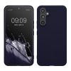 Kwmobile tok Samsung Galaxy A54 5G-hez, sötétkék, szilikon, KWM000018FR039C
