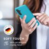 Kwmobile tok Samsung Galaxy A54 5G-hez, világoskék, szilikon, KWM000018FR044C