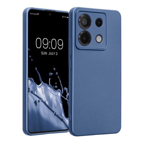 Kwmobile tok Xiaomi Redmi Note 13 Pro 5G-hez, kék, szilikon, KWM000020LE009C