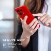 Kwmobile tok Xiaomi Redmi Note 13 Pro 5G-hez, piros, szilikon, KWM000020LE011C