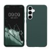 Kwmobile tok Samsung Galaxy A55 5G-hez, zöld, szilikon, KWM000021MG016C