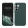 Kwmobile tok Samsung Galaxy A55 5G-hez, zöld, szilikon, KWM000021MG016C