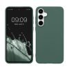 Kwmobile tok Samsung Galaxy A55 5G-hez, zöld, szilikon, KWM000021MG019C