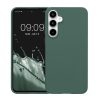 Kwmobile tok Samsung Galaxy A55 5G-hez, zöld, szilikon, KWM000021MG019C
