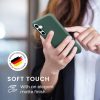 Kwmobile tok Samsung Galaxy A55 5G-hez, zöld, szilikon, KWM000021MG019C