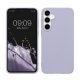 Kwmobile tok Samsung Galaxy A55 5G-hez, világoslila, szilikon, KWM000021MG020C