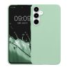 Kwmobile tok Samsung Galaxy A55 5G-hez, világoszöld, szilikon, KWM000021MG021C