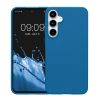 Kwmobile tok Samsung Galaxy A55 5G-hez, kék, szilikon, KWM000021MG024C