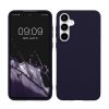 Kwmobile tok Samsung Galaxy A55 5G-hez, sötétkék, szilikon, KWM000021MG028C