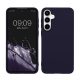 Kwmobile tok Samsung Galaxy A55 5G-hez, sötétkék, szilikon, KWM000021MG028C