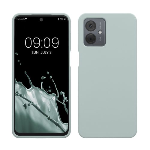 Kwmobile tok Motorola Moto G14-hez, világoszöld, szilikon, KWM000022ND007C