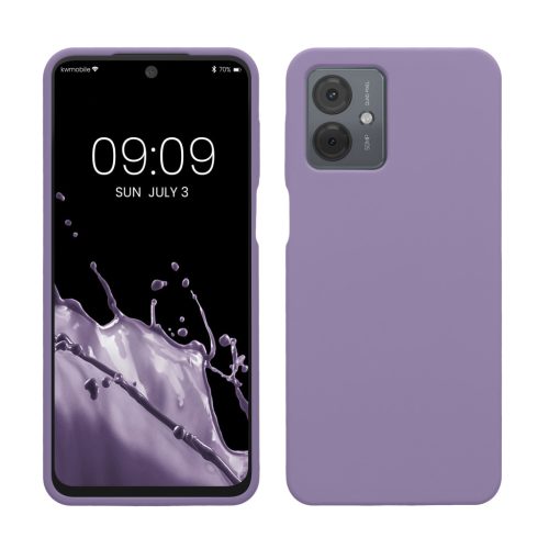 Kwmobile tok Motorola Moto G14-hez, lila, szilikon, KWM000022ND008C