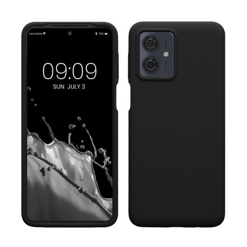 Kwmobile tok Motorola Moto G64-hez, fekete, szilikon, KWM000022SS001C