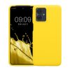 Kwmobile tok Motorola Moto G64-hez, sárga, szilikon, KWM000022SS004C