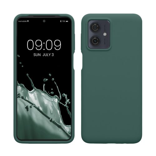 Kwmobile tok Motorola Moto G64-hez, zöld, szilikon, KWM000022SS005C