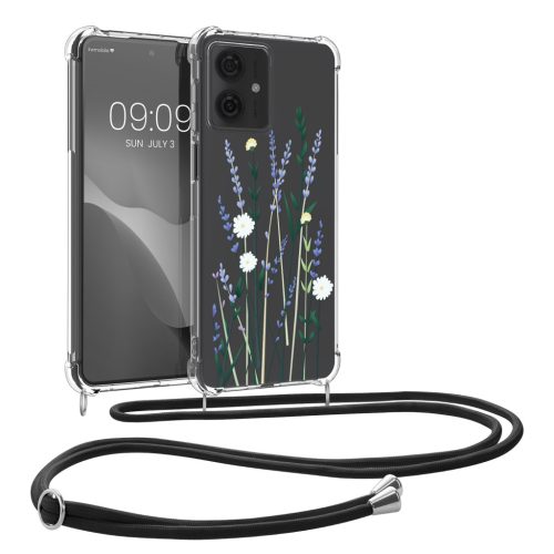 Kwmobile tok nyakpánttal Motorola Moto G64-hez, többszínű, szilikon, KWM000022SV002C