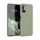 Kwmobile tok Xiaomi Redmi Note 10 5G-hez, világoszöld, szilikon, KWM000012ZM028C