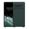 Kwmobile Google Pixel 6 Pro tok, sötétzöld, szilikon, KWM000013OI051C